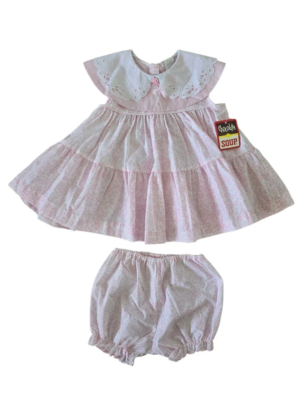 Vintage Chocolate Soup Toddle 2 Piece Set